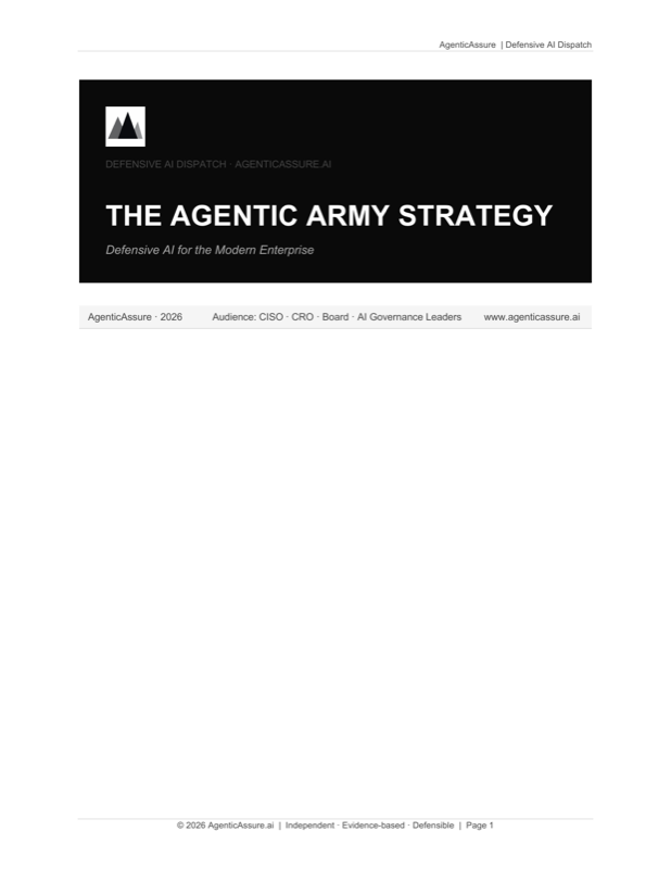 Cover of The Agentic Army Strategy